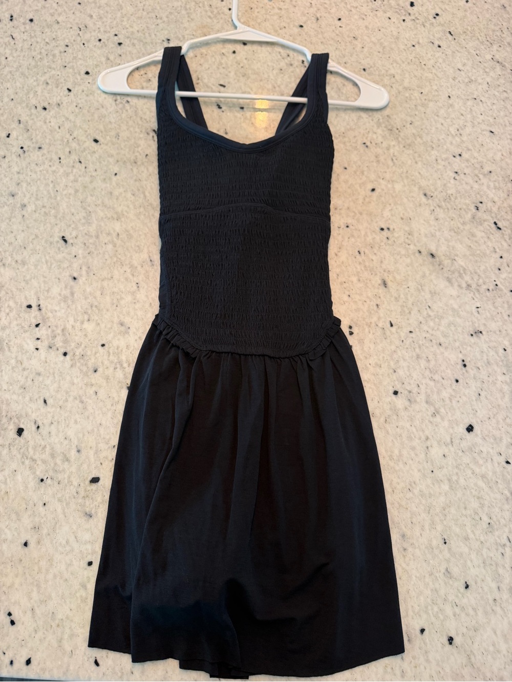 Smocking hot black free people dress